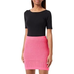 nelice Mini jupe tricotée pour femme 11026970-ne01, rose, S, rose, S