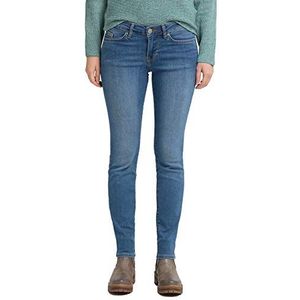 MUSTANG dames jeans (slim) Caro, blauw (medium Bleach 302), 32W / 32L
