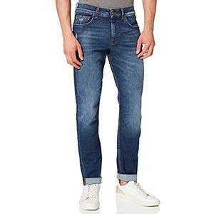 7 For All Mankind Tek Crossover Slim Tapered Stretch Jeans voor heren, Donkerblauw