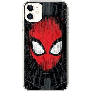 Originele licentie Marvel Spider-Man hoes voor iPhone 11, TPU kunststof hoes, beschermt tegen stoten en krassen
