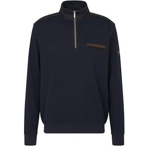 bugatti Heren sweatshirt, blauw, 3XL, Blauw, 3XL