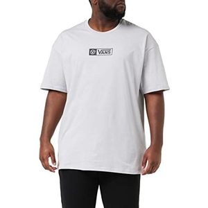 Vans Circle Tab T-shirt voor heren, zilver.