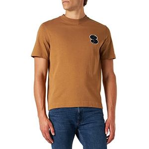 s.Oliver T-shirt met korte mouwen, heren, bruin, maat 3XL, Bruin