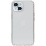 OtterBox Symmetry Clear beschermhoes voor iPhone 15 / iPhone 14 / iPhone 13, valbescherming, dunne bescherming, ondersteunt 3 x meer vallen dan militaire standaard, transparant