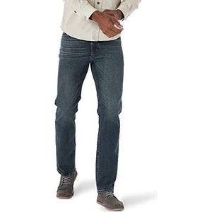 Wrangler Free-to-stretch regular fit jeans heren, Stroom, Taille 33 / lengte 32