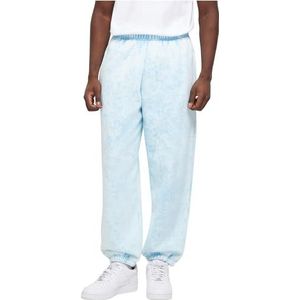 Urban Classics Pantalon de survêtement d�élavé pour homme, Bleu baltique, 3XL