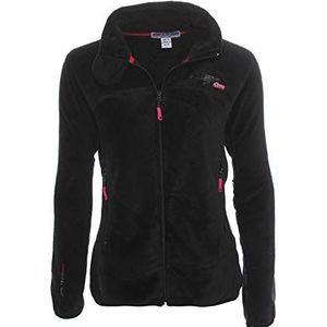 Geographical Norway Wn606f/Gn fleece voor dames, Zwart