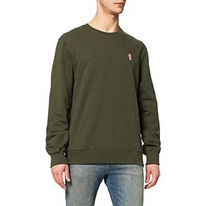 Revolution Army-Mel XXL 2055 Sweatshirt voor heren, Army-gemêleerd
