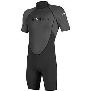 O'Neill Reactor-2 Sportpak voor heren, met ritssluiting achter, zwart/grafiet, 2 mm