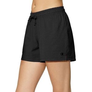 Champion Shorts van katoenen jersey – shorts van Jersei de Algodão – voor kinderen – shorts van katoen (5 inch) – dames, zwart.