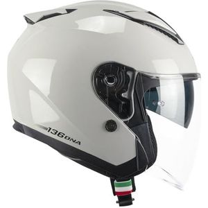 CGM Open Face helm, 136A ADNA MONO Bigio, XXL (62-63 cm)