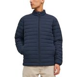 Jack & Jones Jjerecycle Noos Herenjas met pofkraag, krachtig marineblauw, S, lichtblauw