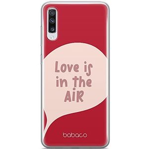ERT GROUP Samsung A70 hoes origineel en officieel gelicentieerd Babaco motief Love is in The Air 001 perfect aangepast aan de vorm van de mobiele telefoon TPU case