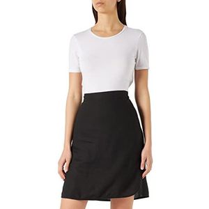 PART TWO, Rhapsopw Sk Skirt voor dames, relaxed fit rok, zwart.