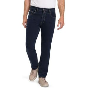 Pioneer Rando Megaflex Straight Jeans voor heren, Donkerblauw