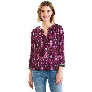 Street One A343901 blouse tuniek dames, Tamed Berry