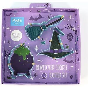 PME Halloween koekjessnijder set betoverd blauw