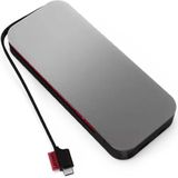 Lenovo Go [Power Bank] USB-C powerbank voor laptop, 20.000 mAh, stormgrijs