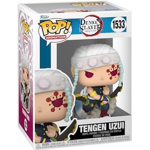 Funko Pop! Animatie: Demon Slayer - Tengen Uzui - 1/6 Odds For Rare Chase Variant - Metallic- Vinyl Figuur om te verzamelen - Cadeau-idee - Officiële Producten - Anime Fans