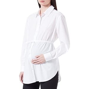 Noppies Arles borstvoedingsblouse voor dames, lange mouwen, optisch wit, P175., 44, Optisch wit - P175.