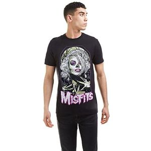 MISFITS Origineel Misfit T-shirt voor heren, Zwart