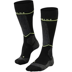 FALKE SK Wool anti blaren, anti zweet merinowol wintersportsokken heren zwart - Maat 39-42 W2