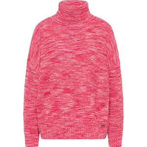 blonda Pull pour femme, Rouge multicolore, XS-S