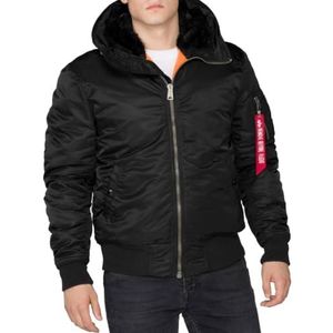 ALPHA INDUSTRIES heren vest, zwart.