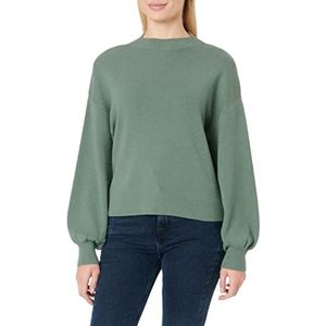 Vero Moda Vmnancy Highneck Volume Blouse Ga Boo Sweatshirt voor dames, Laurel Wreath