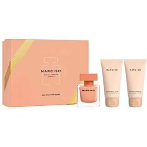 Rodriguez Ambree Set: Eau de Parfum Spray 50 ml, BL 50 ml en SG 50 ml