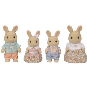 SYLVANIAN FAMILIES - De familie Konijn Crème - 5706 - Mini Poppen