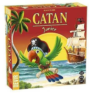 Devir - Catan Junior Trilingue BGCATJU gezelschapsspel, meerkleurig (453BGCATJU)