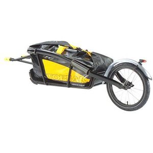 Topeak fietskar Journey Trailer en DryBag, zwart/geel, 157 x 44,7 x 42 cm, 65.3 L