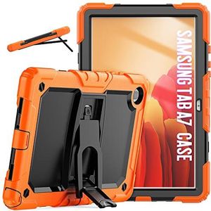 Étui pour Samsung Galaxy Tab A7 10.4 2020 (SM-T500 / SM-T505) Coque Rigide, Haute Protection Anti-Choc avec Support Amovible - Housse pour Enfants Écoles Ouvriers Bâtiments