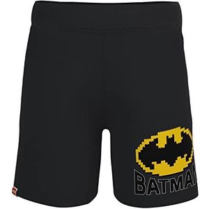 Batman Joggingshorts voor jongens, zwart.