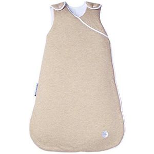 Nordic Coast Slaapzak voor pasgeborenen, 60 cm, beige, 0-3 maanden, slaapzak voor kamertemperatuur 18-21 graden, babyslaapzak, cadeau voor pasgeborenen