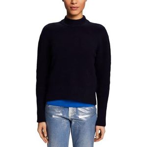 ESPRIT 113ee1i339 damessweater, Navy Blauw