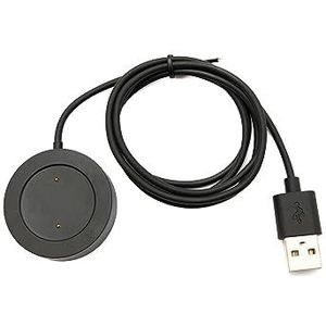 System-S Câble USB 2.0 100 cm Station de charge pour Xiaomi Haylou RS3 LS04 Smartwatch Noir