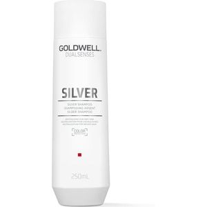 Goldwell Dualsenses Silver Shampoo 250 ml - Shampoo voor grijs en koud blond haar