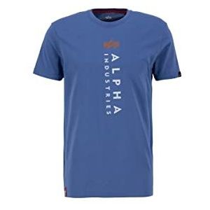 ALPHA INDUSTRIES R Print T T-shirt pour homme, 678-Vintage Marine, S
