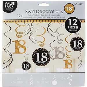 Swirl decoratie voor volwassenen - 18e goud