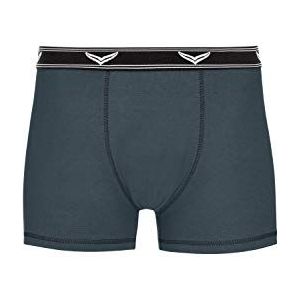 Trigema Boxershorts voor heren, Antraciet grijs.