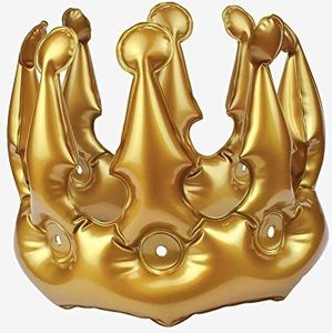 Legami - Opblaasbare kroon voor verjaardag, prins, meerkleurig, CRO0003