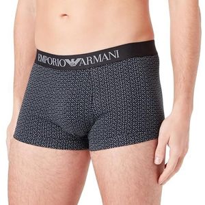 Emporio Armani Klassieke boxershorts voor heren, bloemen, S, Bloemen