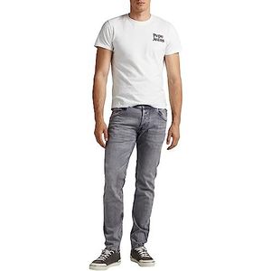 Pepe Jeans Spike Straight Jeans voor heren, Grijs (Denim-ug3)