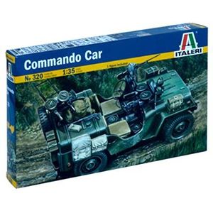 Italeri - I320 - Model - Assault Tanks - Commando Car - Schaal 1:35