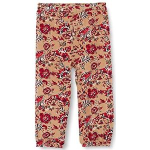 Noa Noa Babe Jendannm Pantalon pour bébé fille, Imprimé Marron/Rouge, 92 / 24M