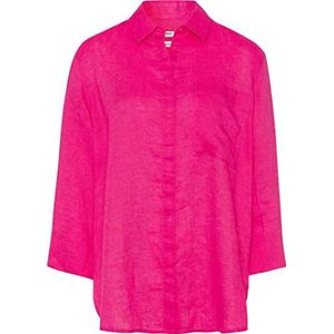 BRAX Style Vicki Linen Effen damesblouse, Spoelen