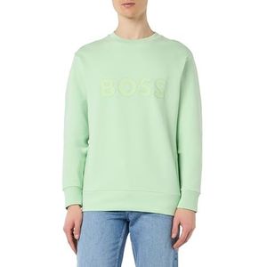 BOSS Salbo sweatshirt voor heren, Open Green388