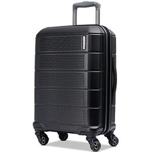 AMERICAN TOURISTER Stratum XLT 2.0 Uitschuifbare harde koffer met zwenkwielen, Zwart, Stratum Xlt 2.0 Uitschuifbare harde koffer met zwenkwielen
